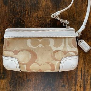 Coach wristlet